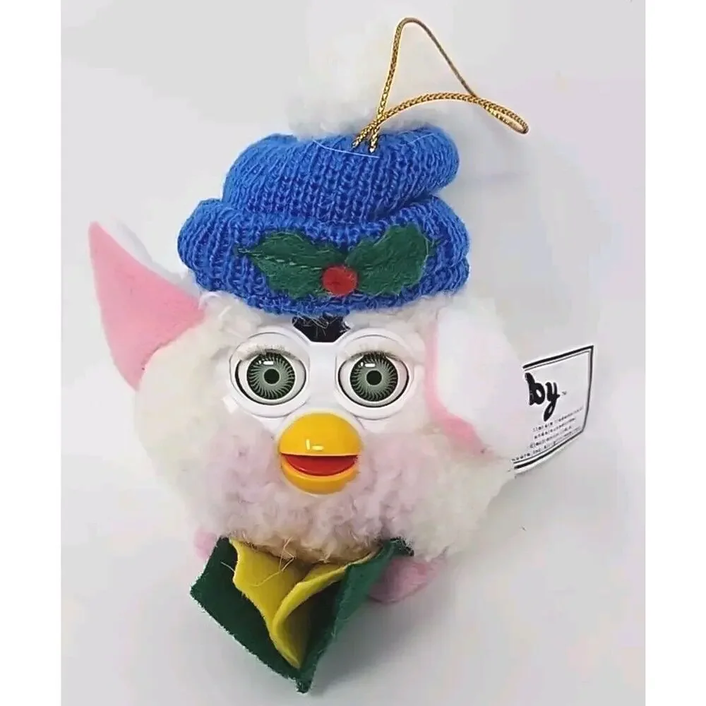 1999 Original Furby Holiday‎ Ornaments Tiger Electronics Hasbro U266